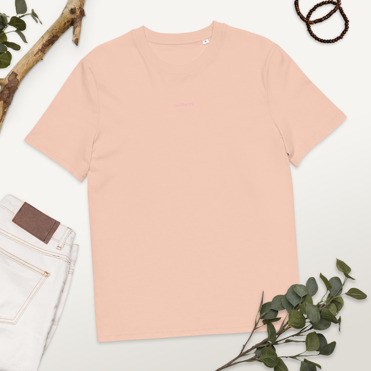 LA FRAPPE X LOGO CENTRAL ROSE