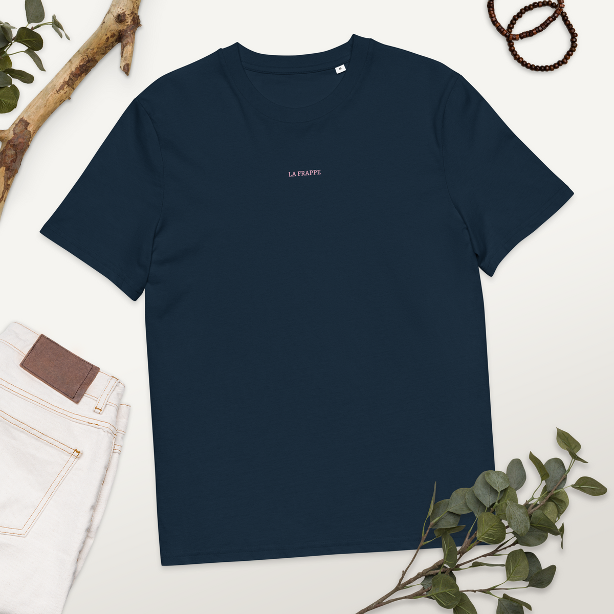 LA FRAPPE X LOGO CENTRAL ROSE