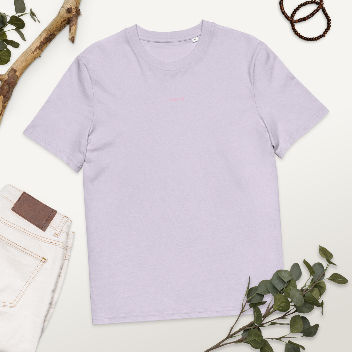 LA FRAPPE X LOGO CENTRAL ROSE